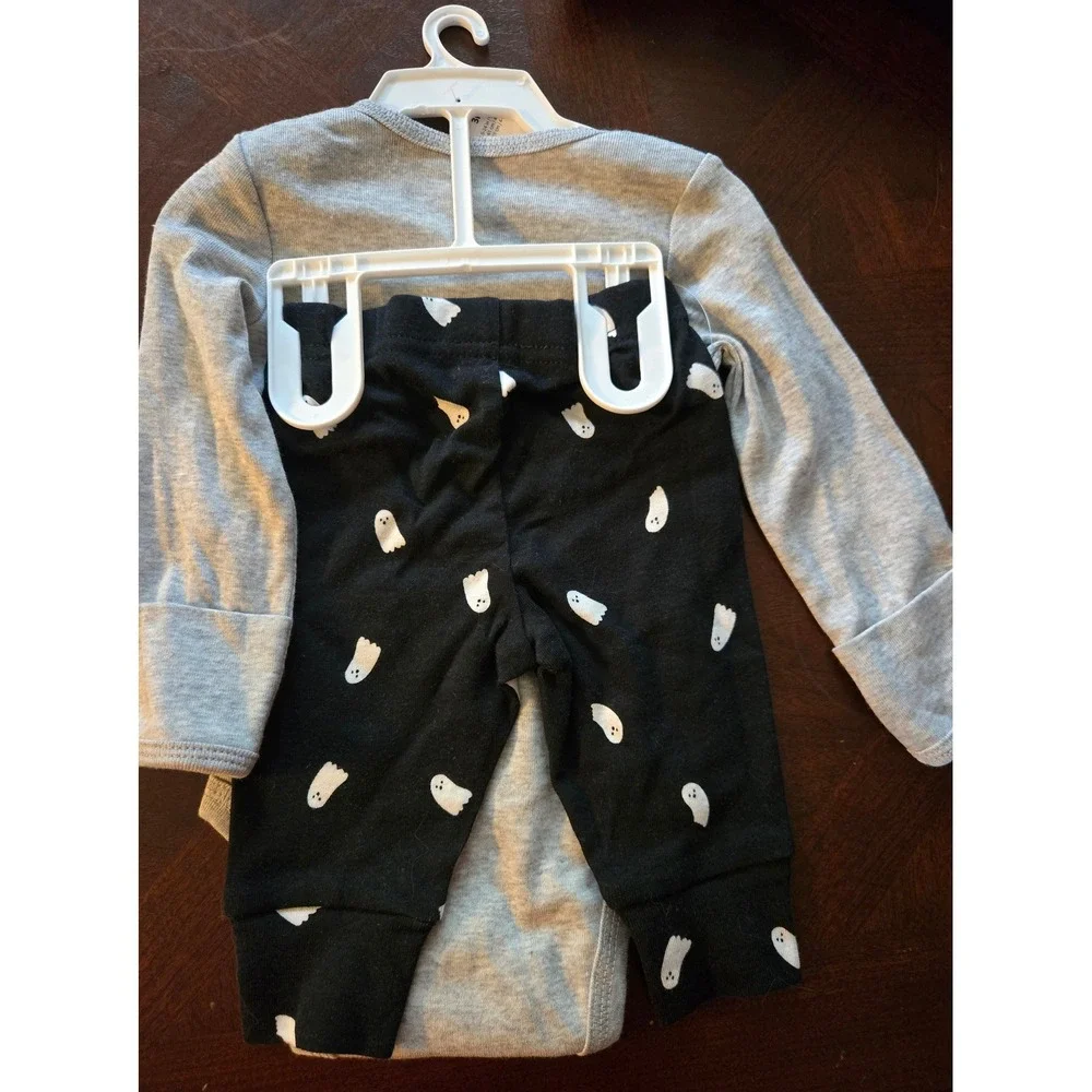 Carter's Just One You Halloween Baby Sets Pumpkin Ghost 3 Months NWT 4PC